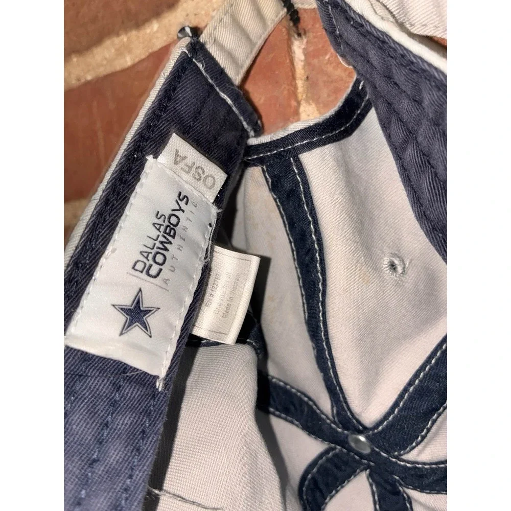 Dallas Cowboys Hat Gray Blue Star Logo Adjustable Strapback‎ Dad Cap